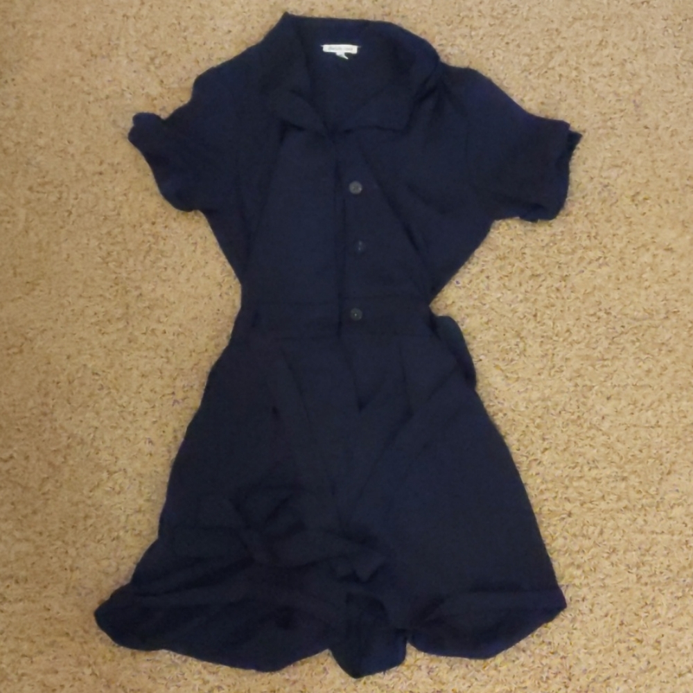 XS Navy Blue Romper